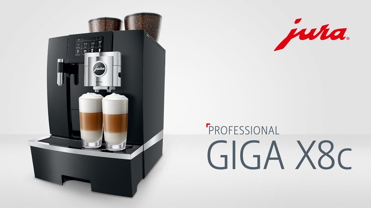 JURA GIGA X8c Black - Kaffeevollautomat - Fully automatic coffee machine